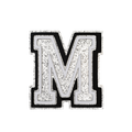 Budz | Silver Letter M
