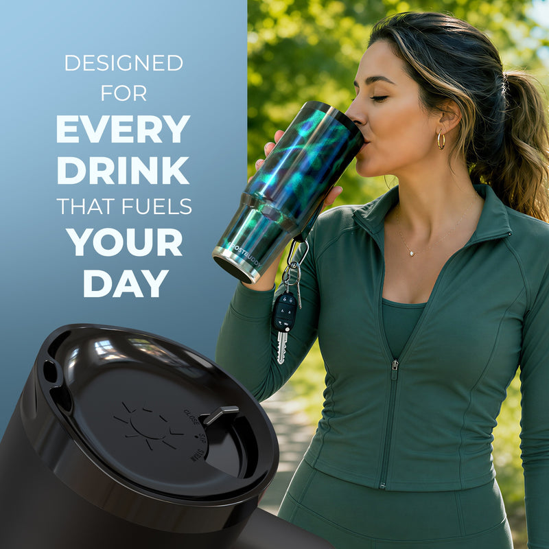 Thicc Buddy 40oz | Michigan Wolverines | Night Game